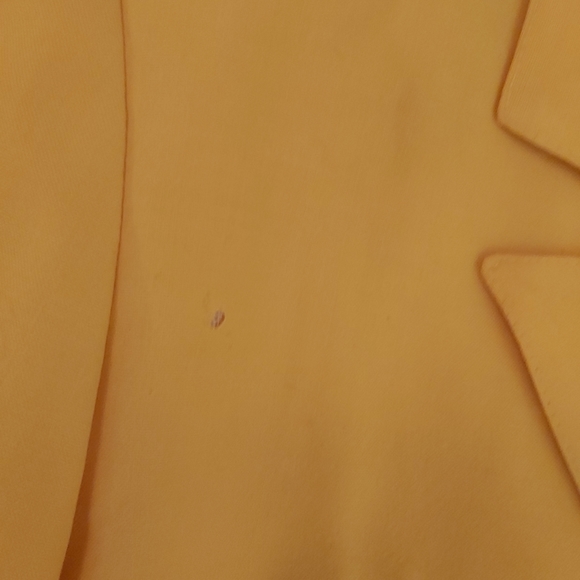 Vtg yellow blazer - Picture 3 of 6